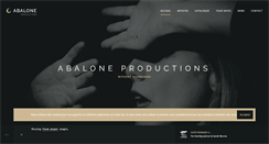 Desktop Screenshot of abalone-productions.com
